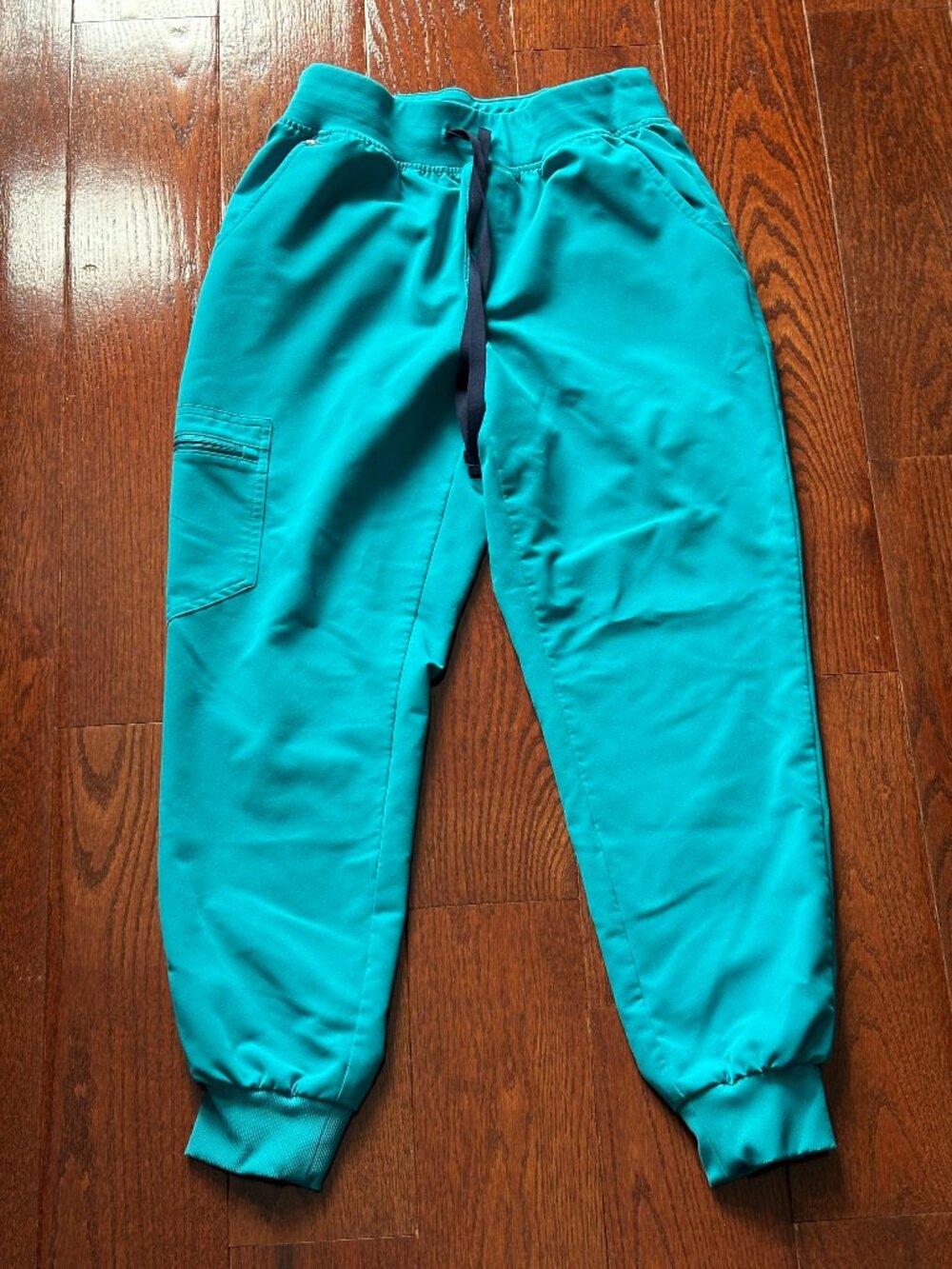 FIGS Teal High Waisted Zamora Joggers - S/P